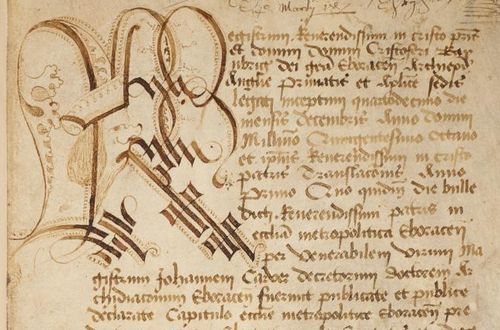 Preview of the Archbishops' Registers collection