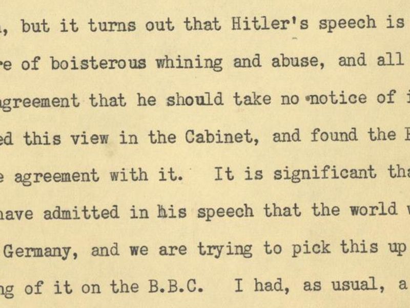 Preview of the Lord Halifax Diaries 1940-6 collection